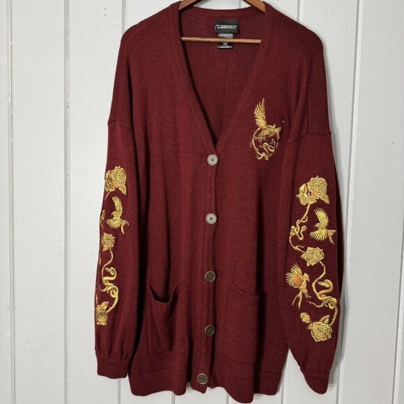 The Hunger Games: The‎ Ballad Of Songbirds & Snakes Embroidered Cardigan 3X - Picture 1 of 15